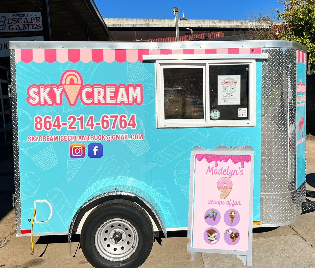 Sky Cream Ice Cream Truck