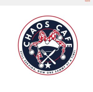 Chaos Cafe GVL Logo